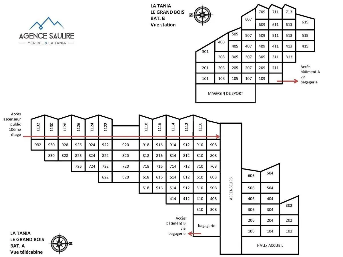 Location Ski La Tania : Apt 2 Pieces, 4 Pers, Balcon, Proche Commerces Et Navettes - Fr-1-182A-22 Courchevel Apartment